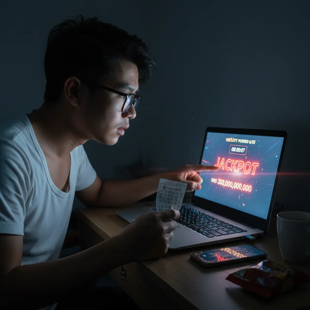 Vé số Vietlott Jackpot